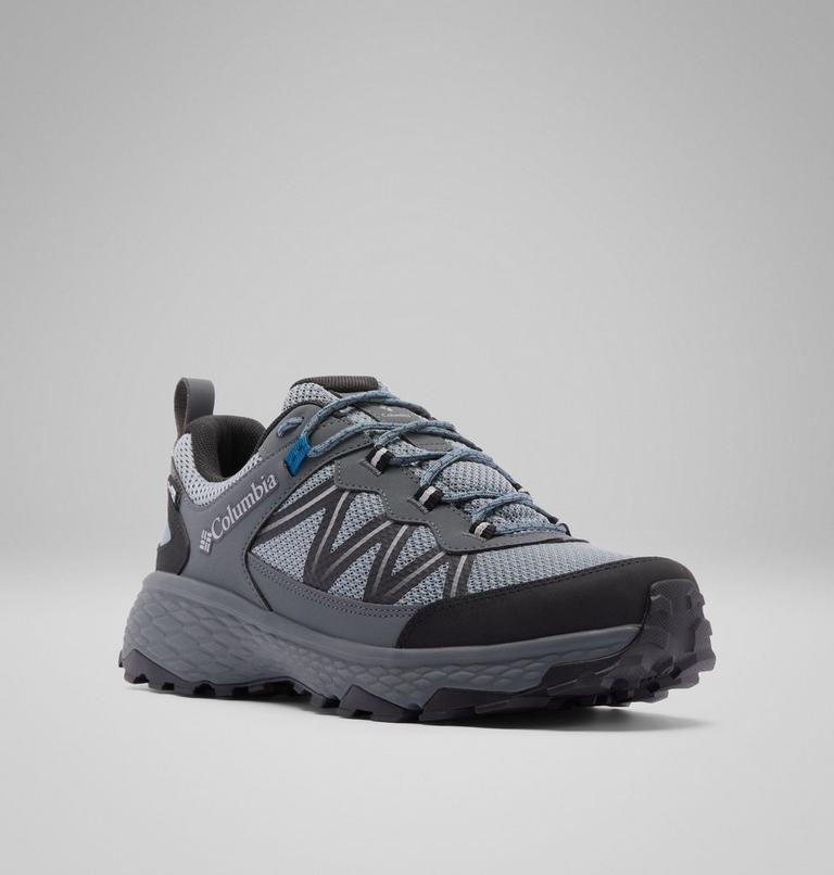 Men's Peakfreak Rush OutDry Shoe, Color: Cinder Grey, Phoenix Blue, image 3