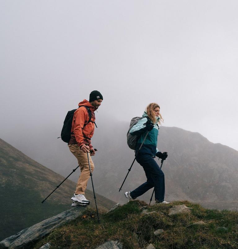 Men's Peakfreak Rush OutDry Shoe, Color: Moonstone, River Blue, image 11