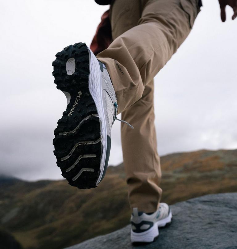 Men's Peakfreak Rush OutDry Shoe, Color: Moonstone, River Blue, image 13