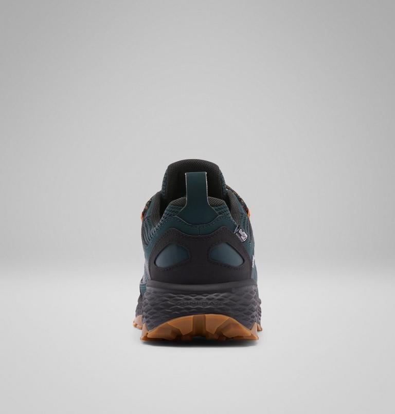 Men's Peakfreak Rush OutDry Shoe, Color: Blue Spruce, Caramel, image 2