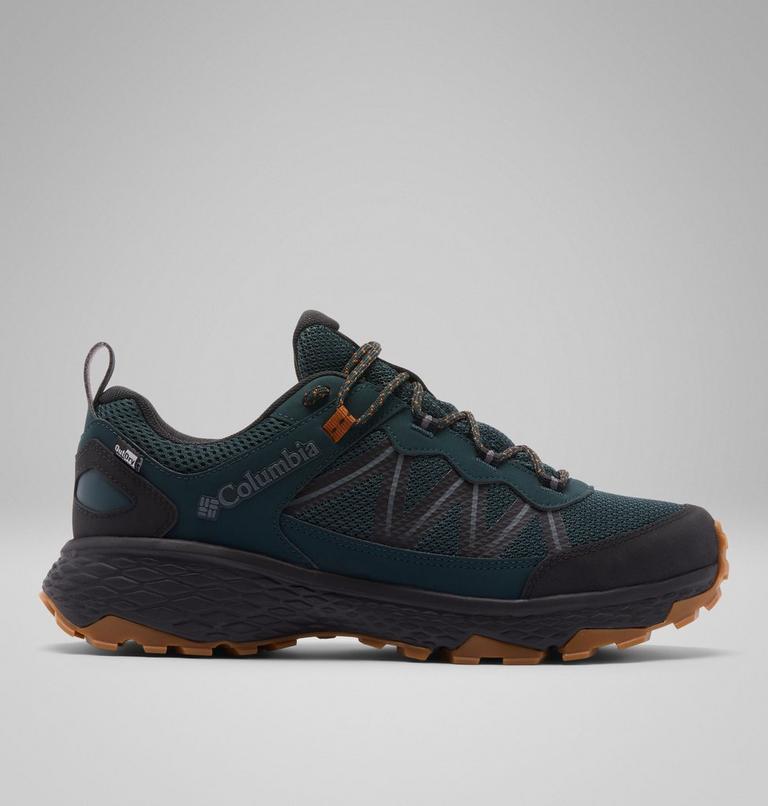 Men's Peakfreak Rush OutDry Shoe, Color: Blue Spruce, Caramel, image 1