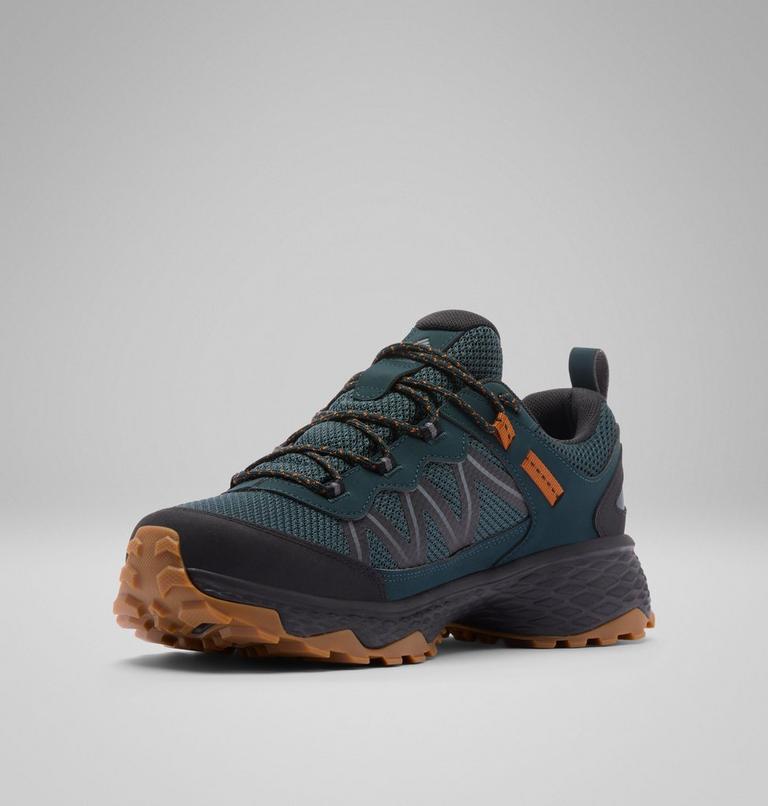 Men's Peakfreak Rush OutDry Shoe, Color: Blue Spruce, Caramel, image 7