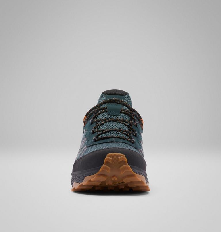 Men's Peakfreak Rush OutDry Shoe, Color: Blue Spruce, Caramel, image 8