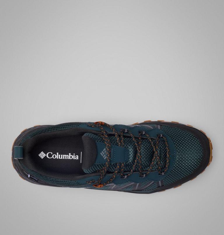 Men's Peakfreak Rush OutDry Shoe, Color: Blue Spruce, Caramel, image 4