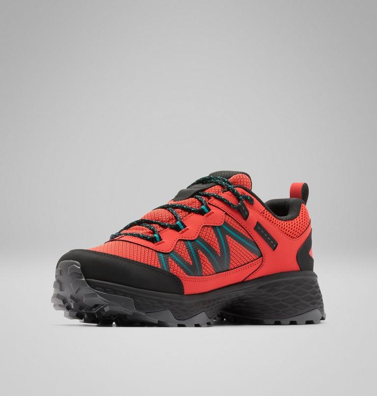 Men's Peakfreak Rush Outdry Hiking Shoe, Color: Super Sonic, Teal Chloride, image 7