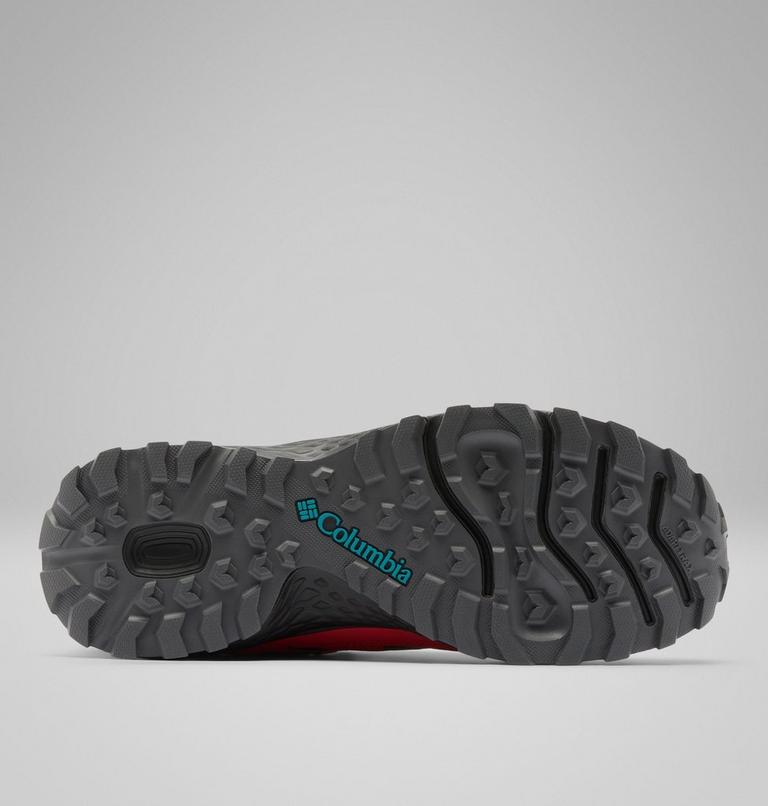 Men's Peakfreak Rush Outdry Hiking Shoe, Color: Super Sonic, Teal Chloride, image 5