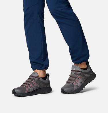 Scarpe impermeabili da camminata Peakfreak Roam da uomo, Color: City Grey, Mountain Red, image 7