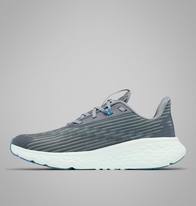 Women's Konos Swift Hiking Shoe, Color: Grey Ash, Skylight, image 6