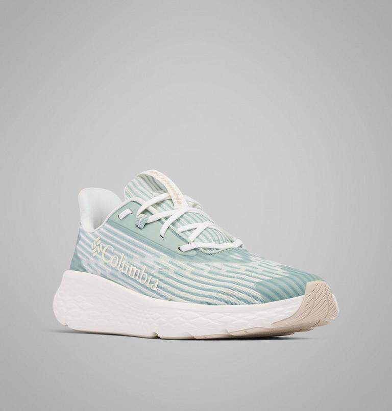 Women's Konos Swift Hiking Shoe, Color: Sea Salt, Cool Green, image 3