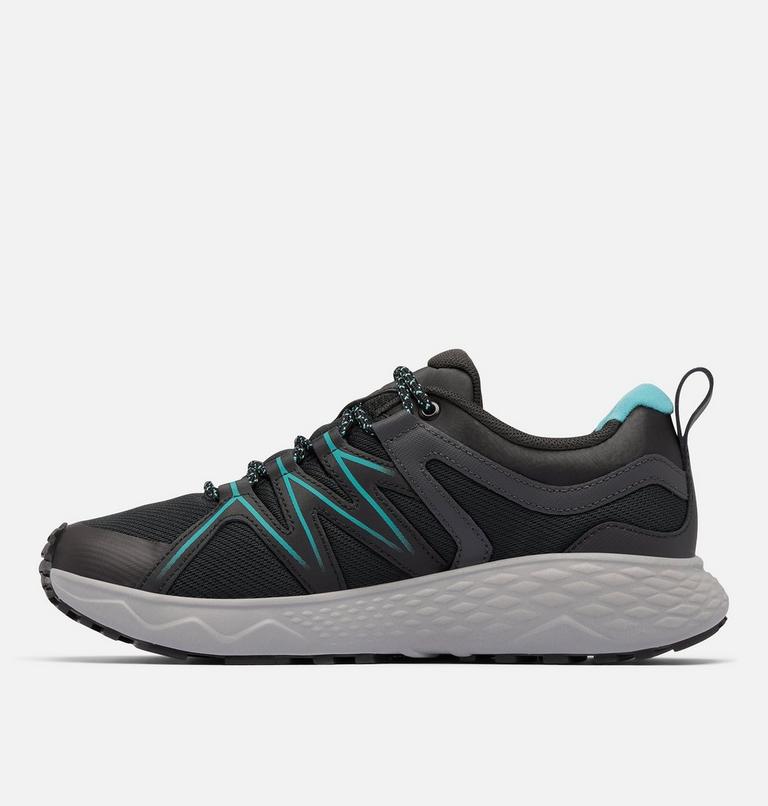 Zapatillas para caminar impermeables Peakfreak Roam para mujer, Color: Black, Teal, image 6