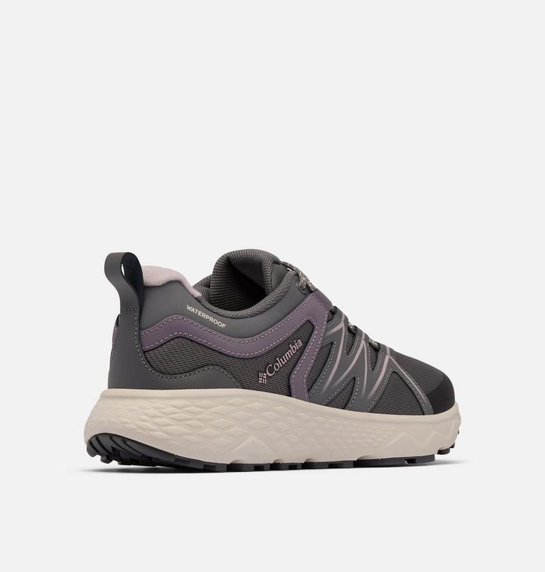 Zapatillas para caminar impermeables Peakfreak Roam para mujer, Color: City Grey, Granite Purple, image 9