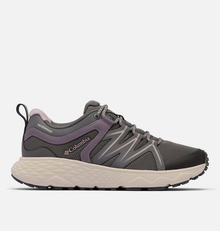 Zapatillas para caminar impermeables Peakfreak Roam para mujer, Color: City Grey, Granite Purple, image 1