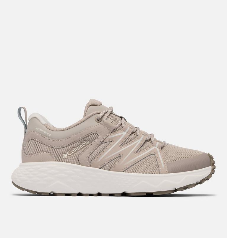Women's Peakfreak Roam Waterproof Walking Shoe, Color: Soft Taupe, Sea Salt, image 1