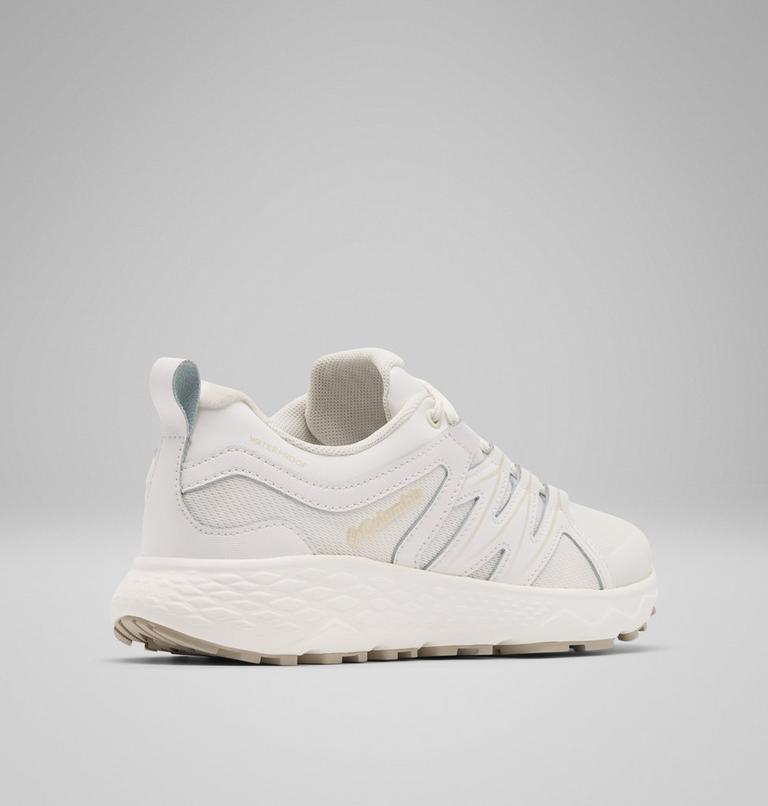 Women's Peakfreak Roam Waterproof Walking Shoe, Color: Sea Salt, Light Sand, image 9