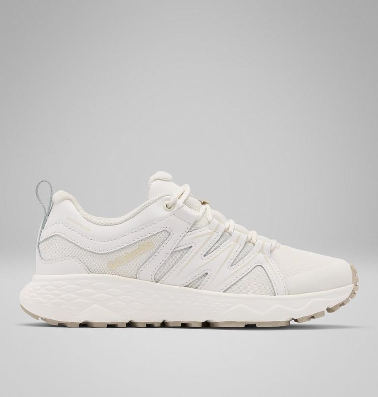 Women's Peakfreak Roam Waterproof Walking Shoe, Color: Sea Salt, Light Sand, image 1