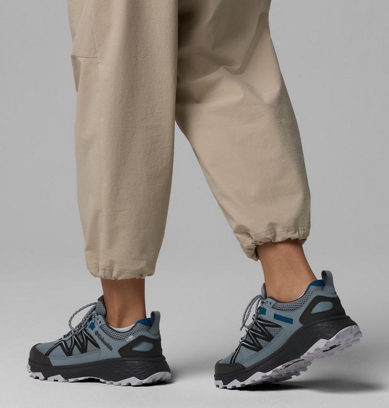 Women's Peakfreak Rush Outdry Hiking Shoe, Color: Cinder Grey, Phoenix Blue, image 10