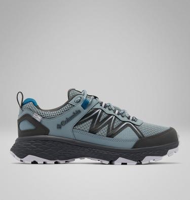 Women's Peakfreak Rush Outdry Hiking Shoe, Color: Cinder Grey, Phoenix Blue, image 1