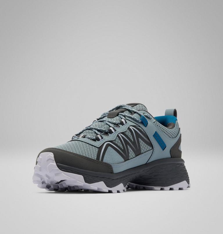 Women's Peakfreak Rush Outdry Hiking Shoe, Color: Cinder Grey, Phoenix Blue, image 7