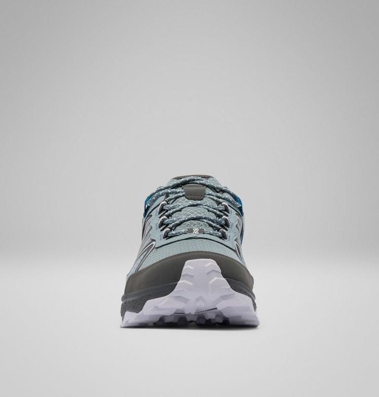 Women's Peakfreak Rush Outdry Hiking Shoe, Color: Cinder Grey, Phoenix Blue, image 8