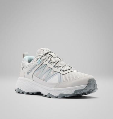 Women's Peakfreak Rush Outdry Hiking Shoe, Color: Grey Ice, Marine Light, image 7