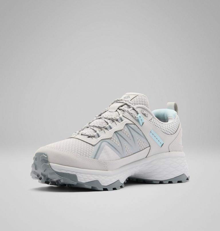 Women's Peakfreak Rush Outdry Hiking Shoe, Color: Grey Ice, Marine Light, image 7