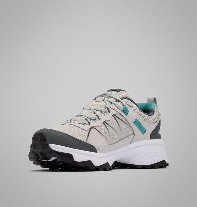 Women's Peakfreak Rush OutDry Shoe, Color: Moonstone, Teal, image 7