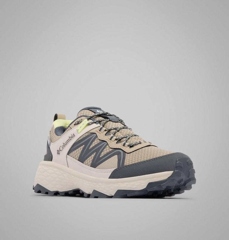 Women's Peakfreak Rush OutDry Shoe, Color: Canvas Tan, Citron Haze, image 3