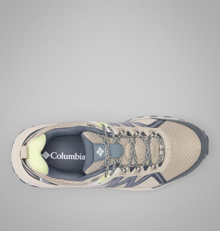Women's Peakfreak Rush OutDry Shoe, Color: Canvas Tan, Citron Haze, image 4