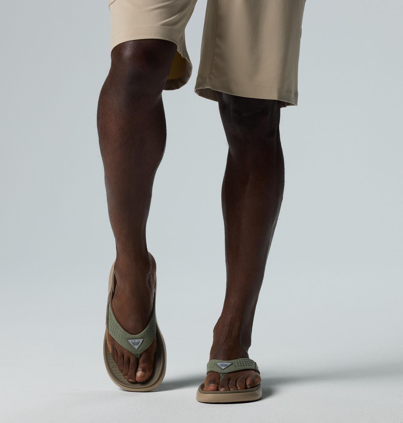 Men's Boatside™ Leather Flip Flop 10