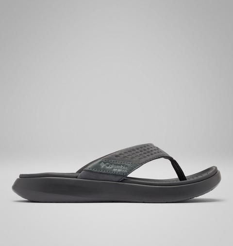 Женские кожаные вьетнамки Columbia PFG Boatside, цвет: Серый