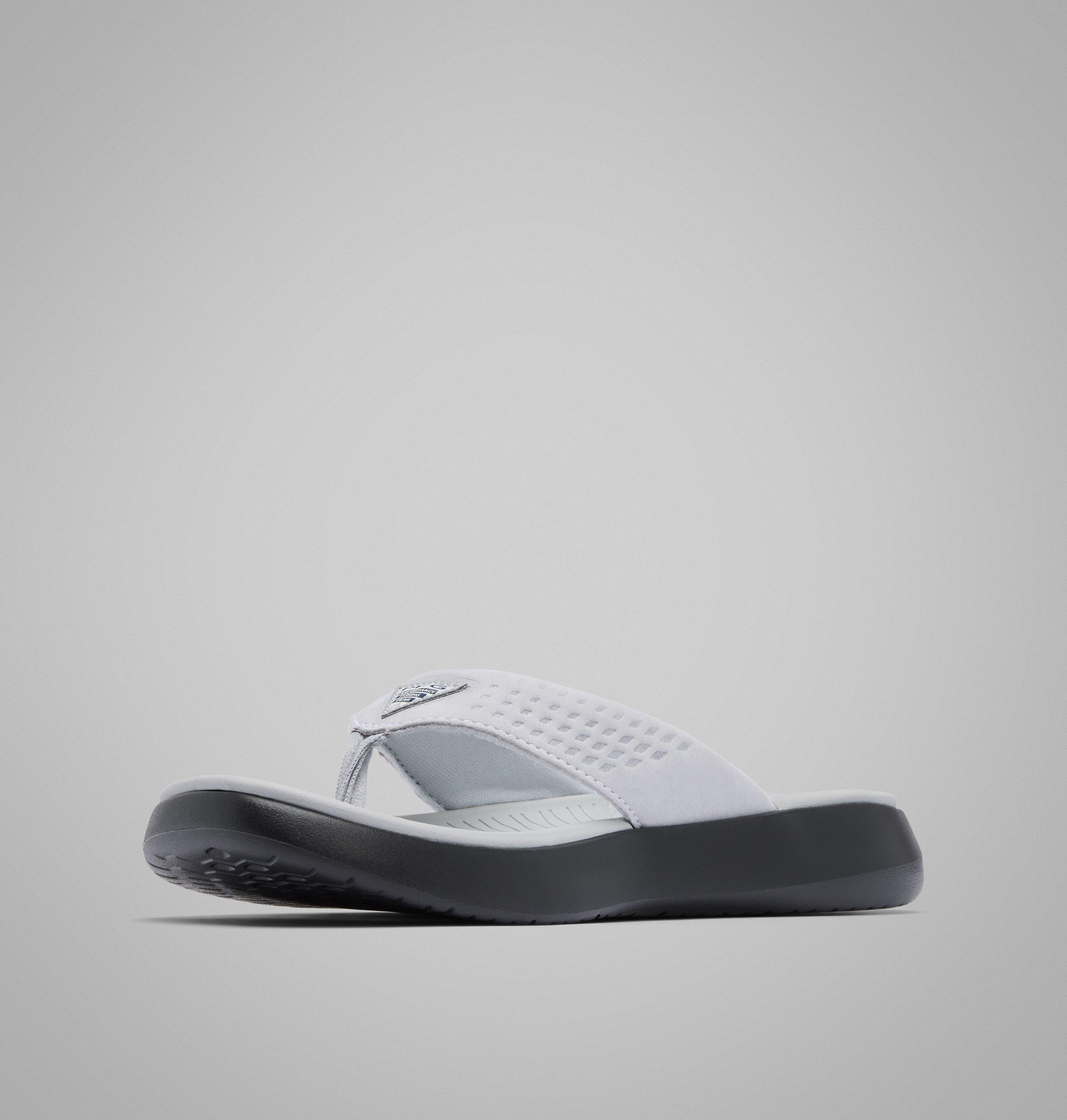 Women's PFG Boatside Leather Flip Flop 7