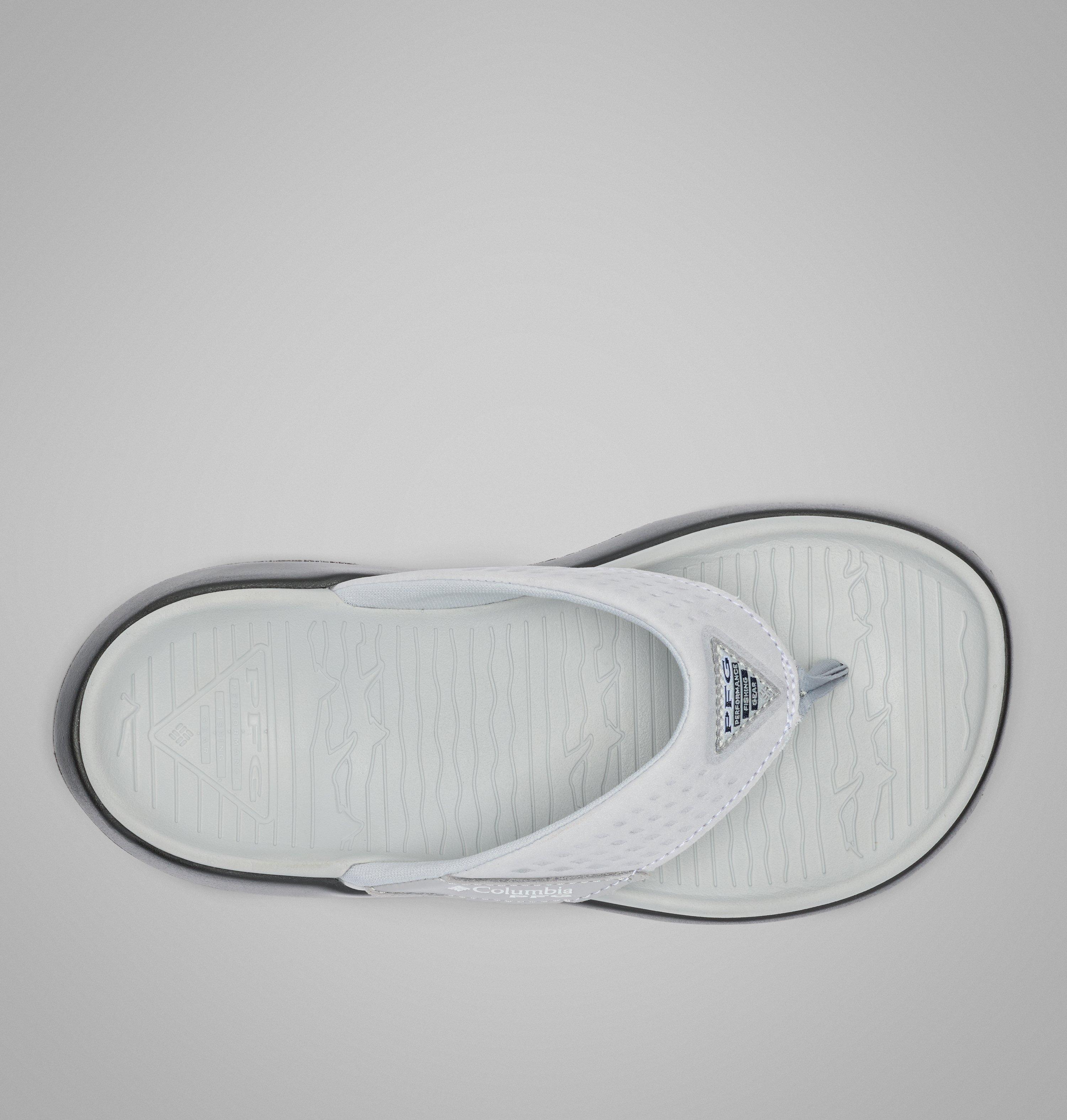 Women's PFG Boatside Leather Flip Flop 4