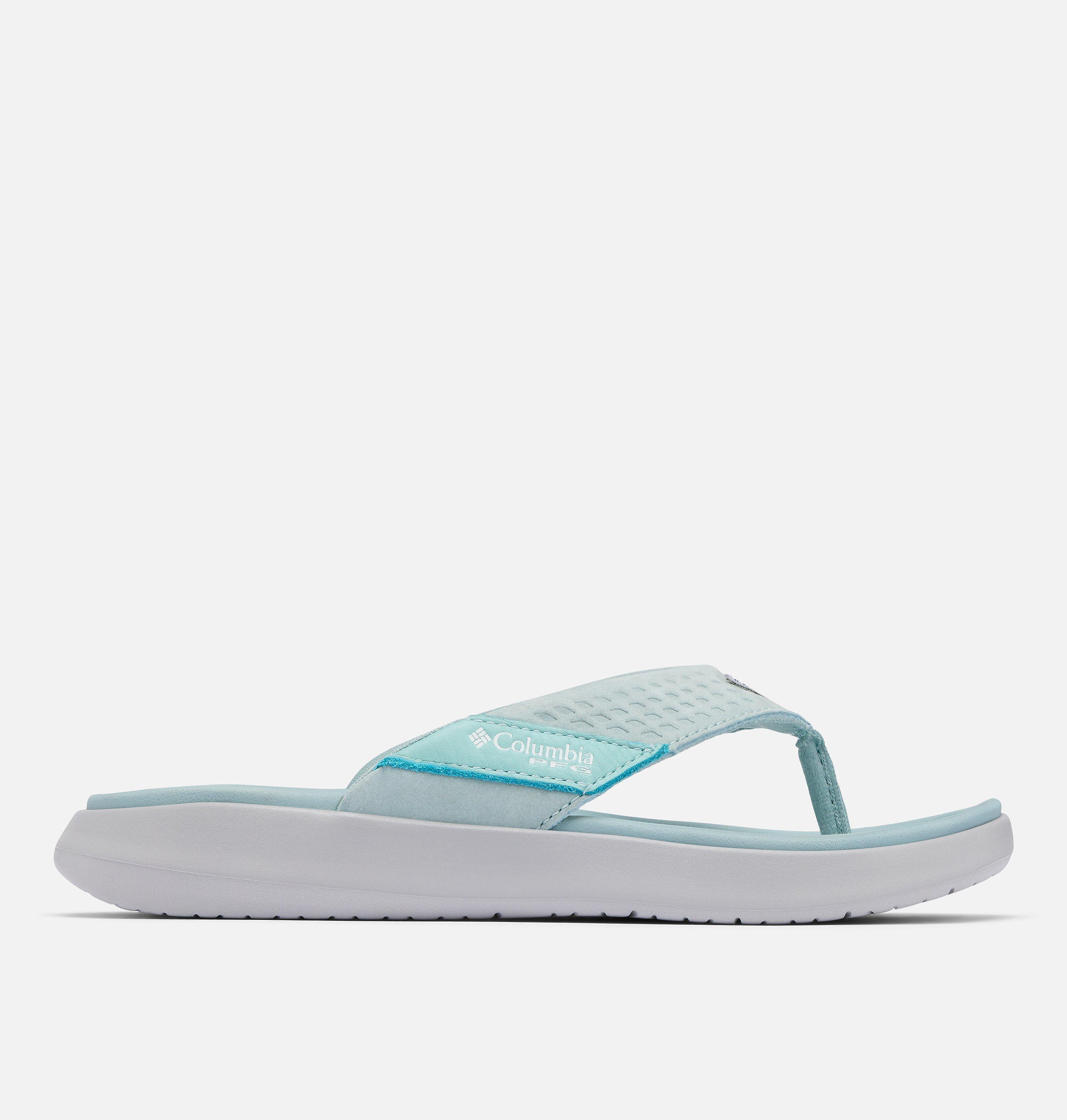 Women's PFG Boatside Leather Flip Flop 1