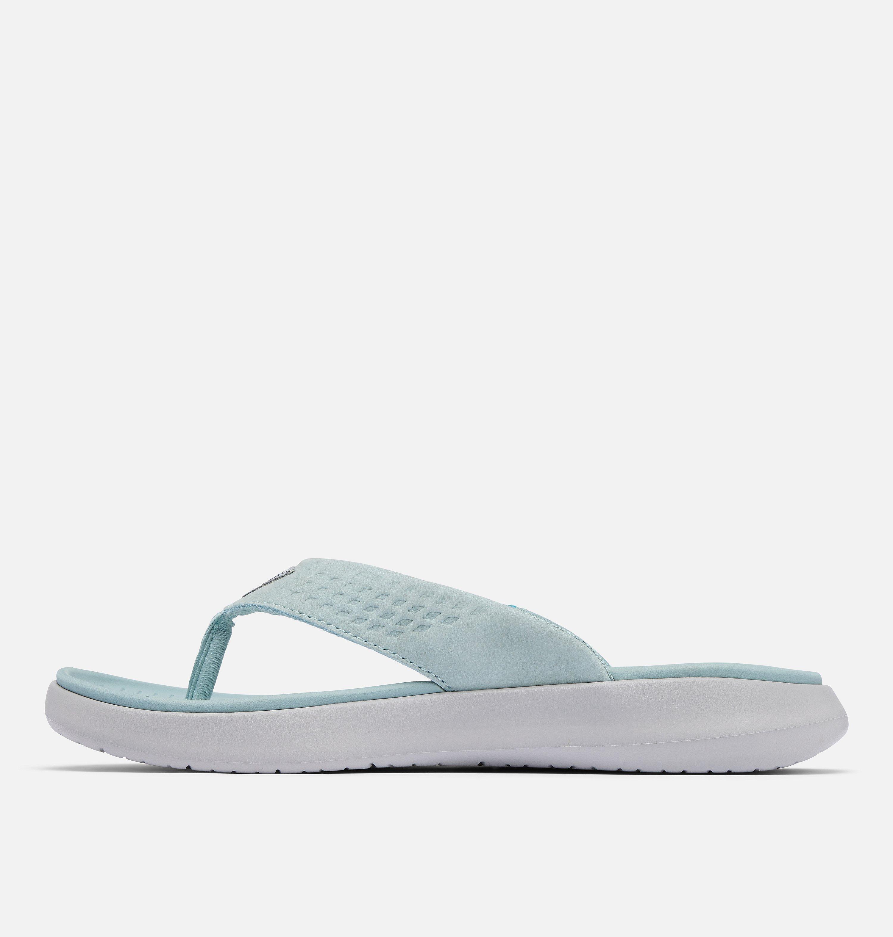 Women's PFG Boatside Leather Flip Flop 6
