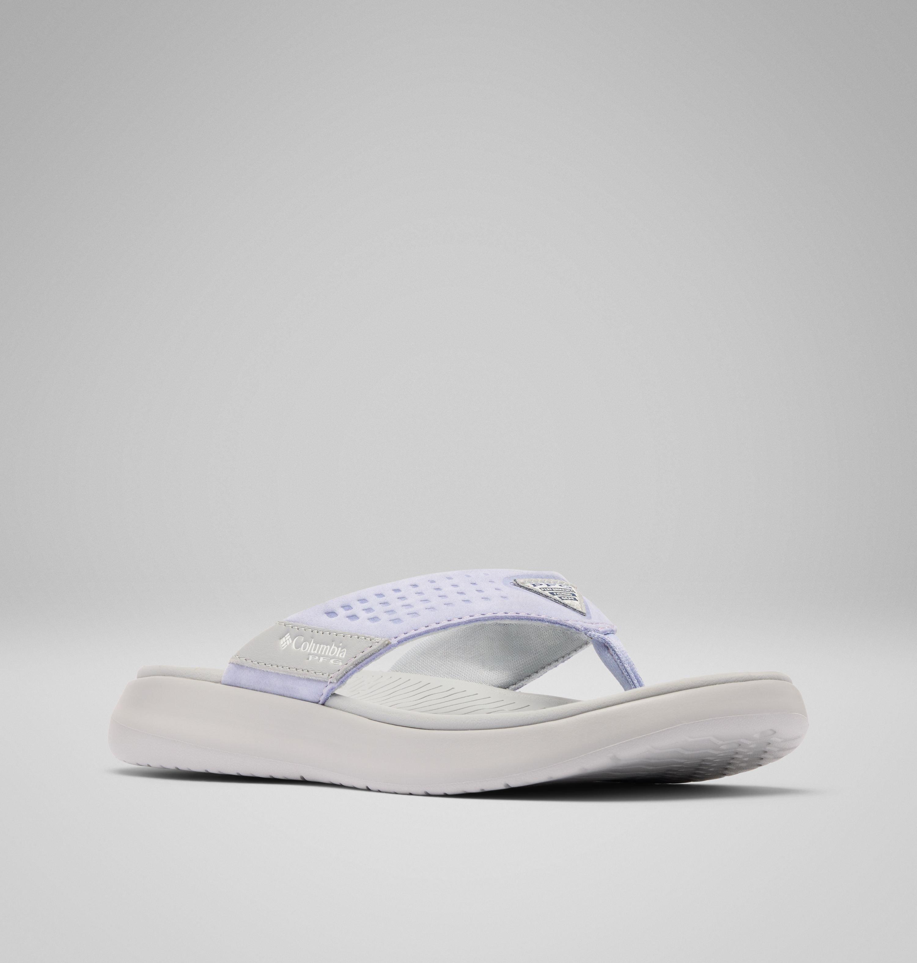 Women's PFG Boatside Leather Flip Flop 3