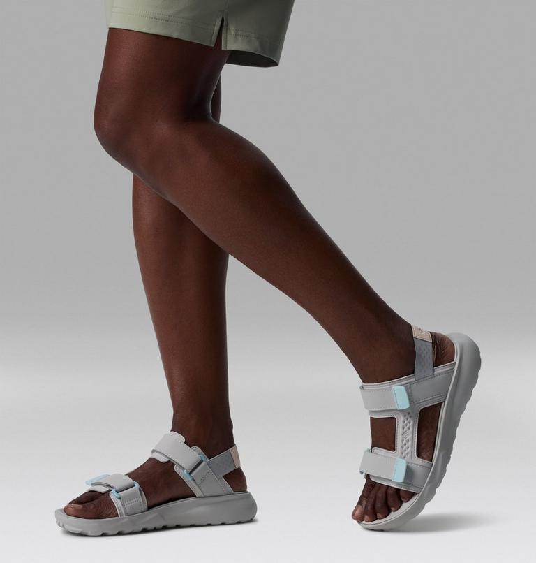 Women's Peakfreak Roam Sandal, Color: Grey Ice, Peach Quartz, image 10
