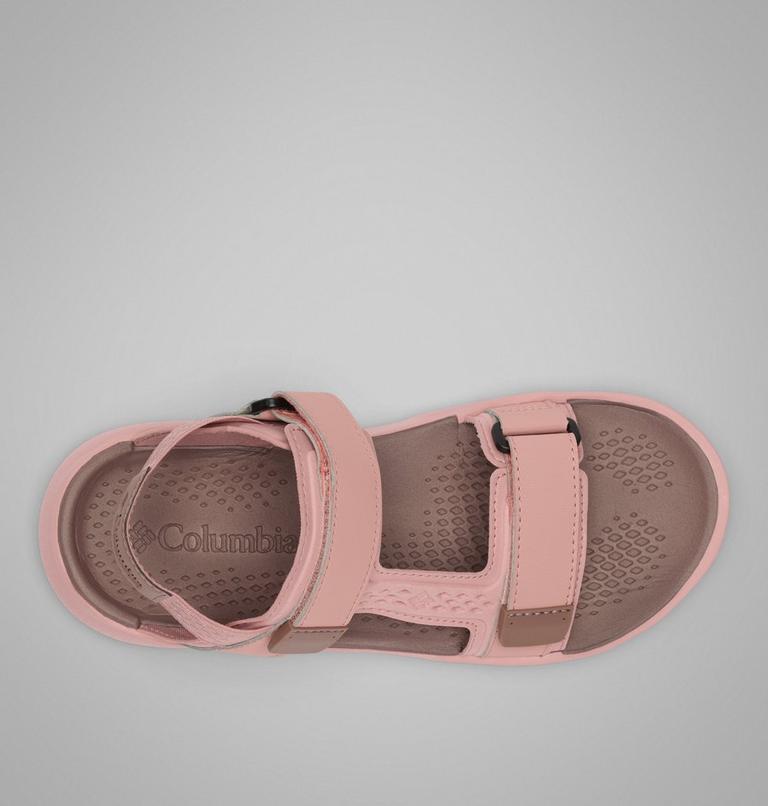 Women's Peakfreak Roam Sandal, Color: Eraser Pink, Mocha, image 4