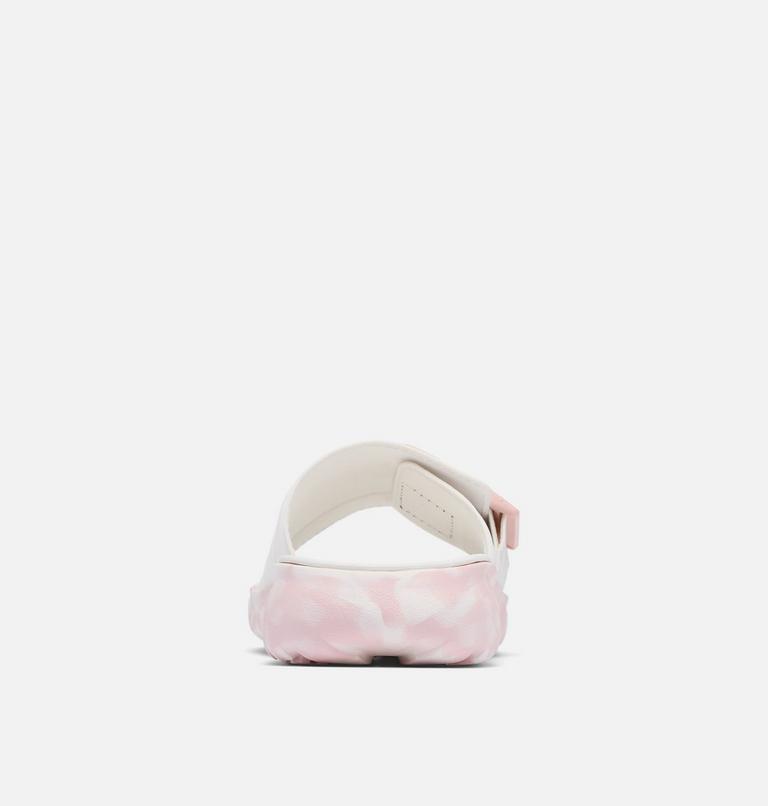 Women's Peakfreak Roam Slide, Color: Sea Salt, Pink Haze, image 2