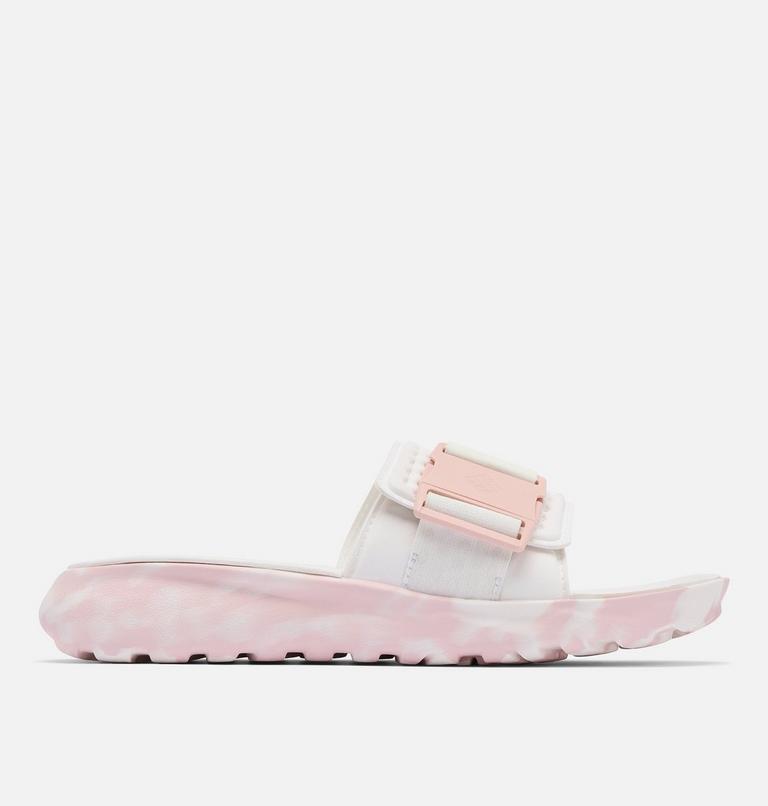 Women's Peakfreak Roam Slide, Color: Sea Salt, Pink Haze, image 1