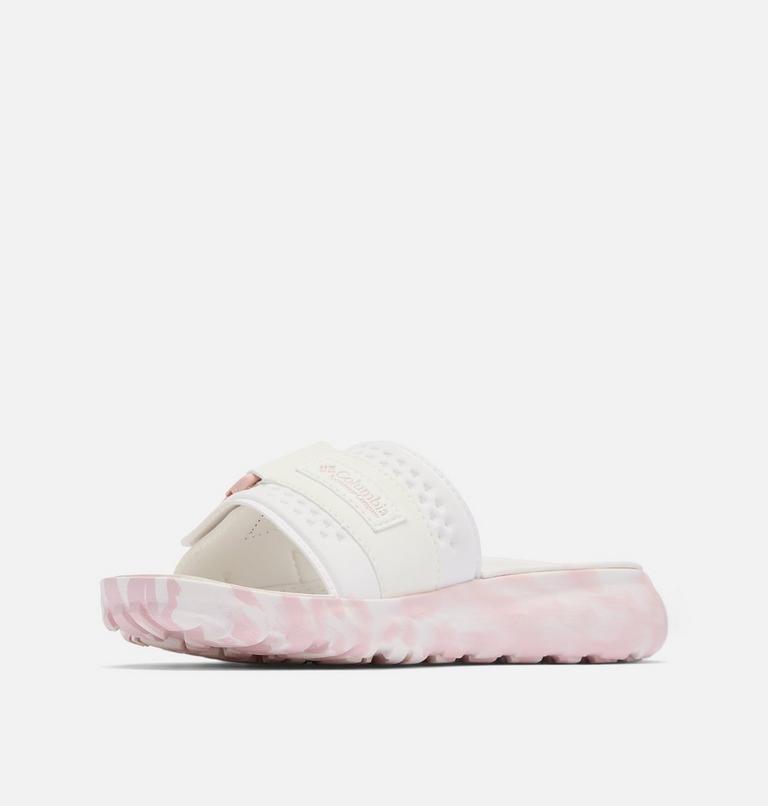 Women's Peakfreak Roam Slide, Color: Sea Salt, Pink Haze, image 7