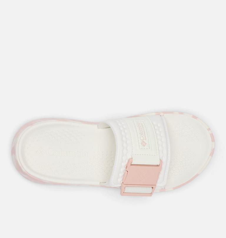 Women's Peakfreak Roam Slide, Color: Sea Salt, Pink Haze, image 4