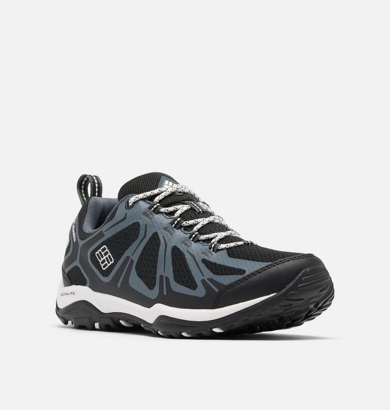 Women's Grove Heights Low OutDry Hiking Shoe, Color: Black, White, image 3