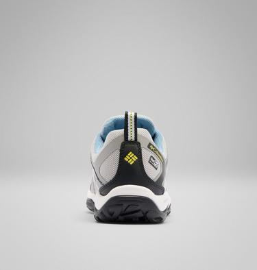 Women's Grove Heights Low OutDry Walking Shoe, Color: Grey Ice, Acid Yellow, image 3