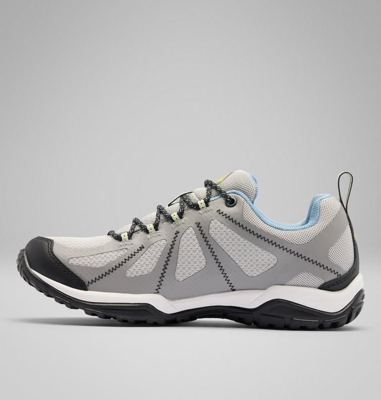 Women's Grove Heights Low OutDry Walking Shoe, Color: Grey Ice, Acid Yellow, image 6