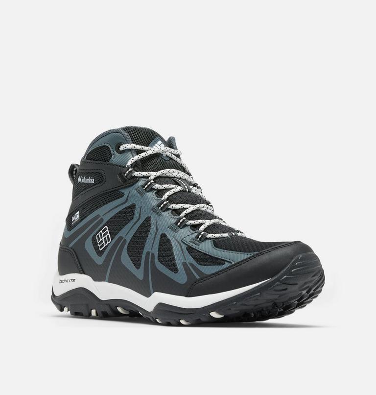 Women's Grove Heights FS Mid OutDry Hiking Shoes, Color: Black, White, image 3
