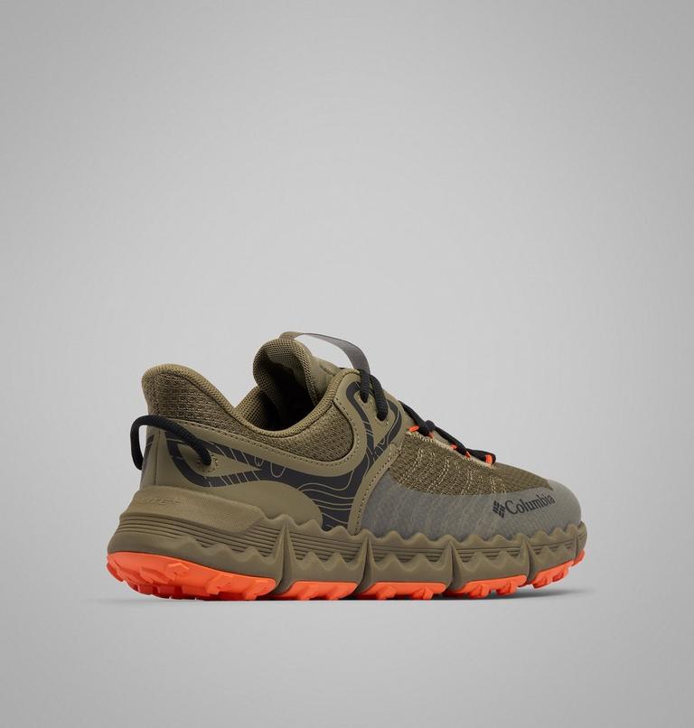 Men's Voyager FLX Sneaker, Color: Stone Green, Tangy Orange, image 7