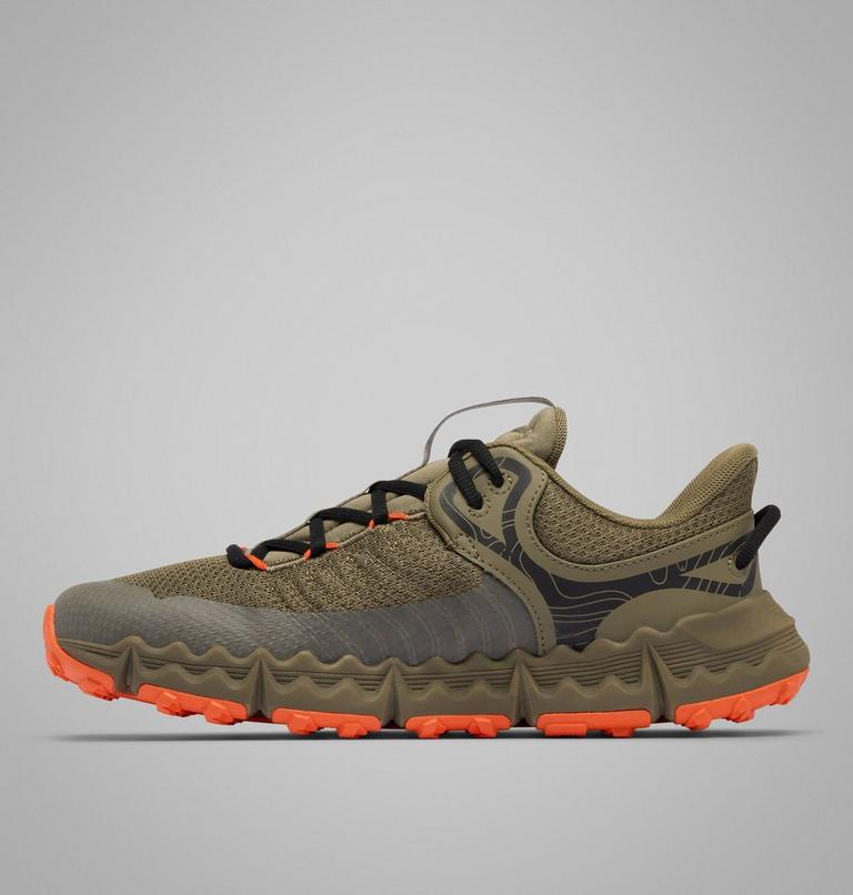Men's Voyager FLX Sneaker, Color: Stone Green, Tangy Orange, image 5