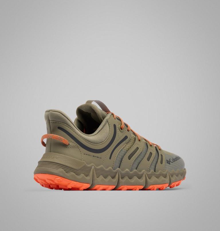 Men's Voyager FLX PCT Sneaker, Color: Stone Green, Tangy Orange, image 9