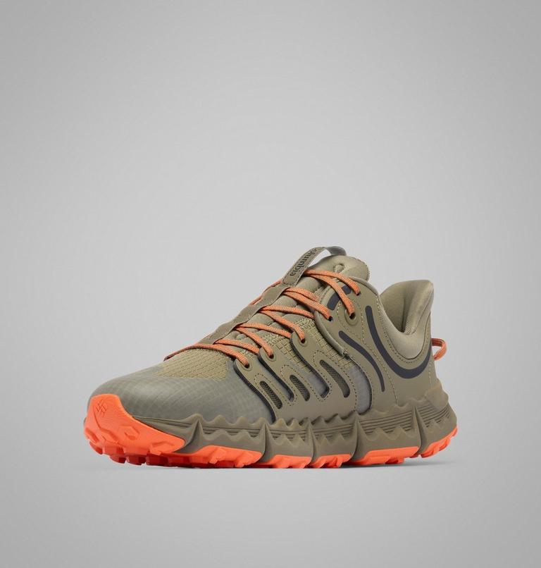 Men's Voyager FLX PCT Sneaker, Color: Stone Green, Tangy Orange, image 7