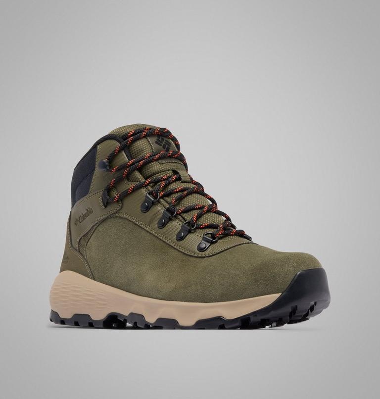 Men's Newton Wander Boot, Color: Peatmoss, Tangy Orange, image 3